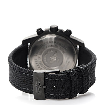 Breitling Black Steel Nylon 44mm SuperOcean II Chronograph Automatic Watch Black M13341 3 of 6