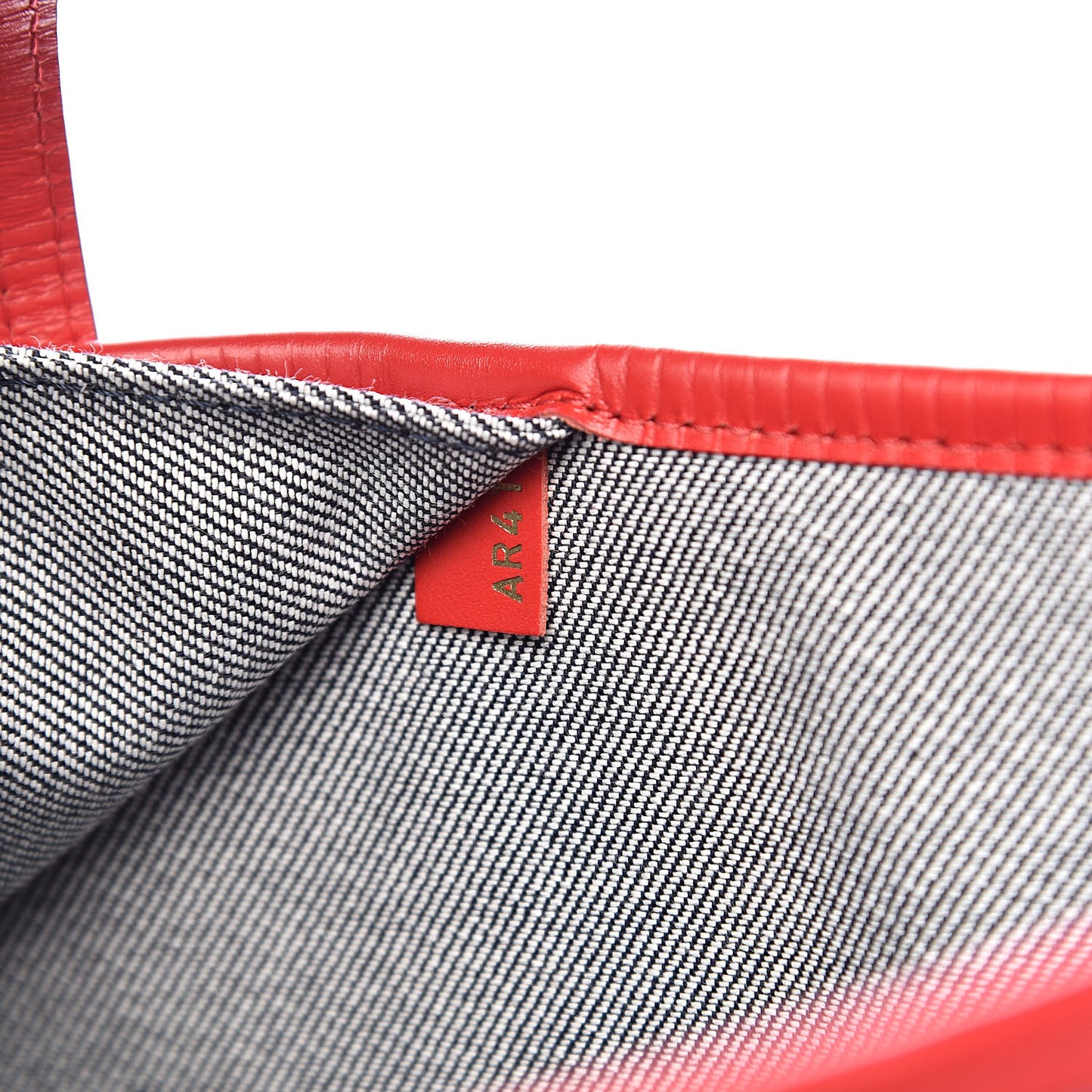 Denim Damier Monogram Patchwork Neverfull Blue Rouge