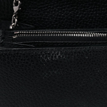 Gucci Calfskin Mini Dionysus Chain Wallet Black 12 of 13