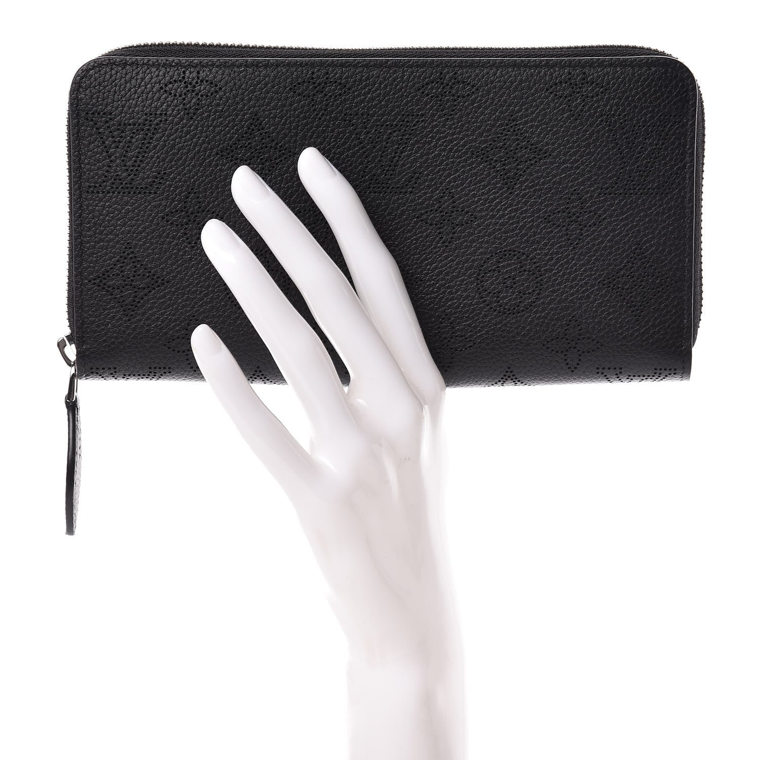 Louis Vuitton Mahina Zippy Wallet NM Black 2 of 8