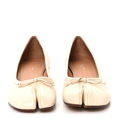 Maison Margiela Nappa Tabi Ballerina Pumps 39 White 3 of 9