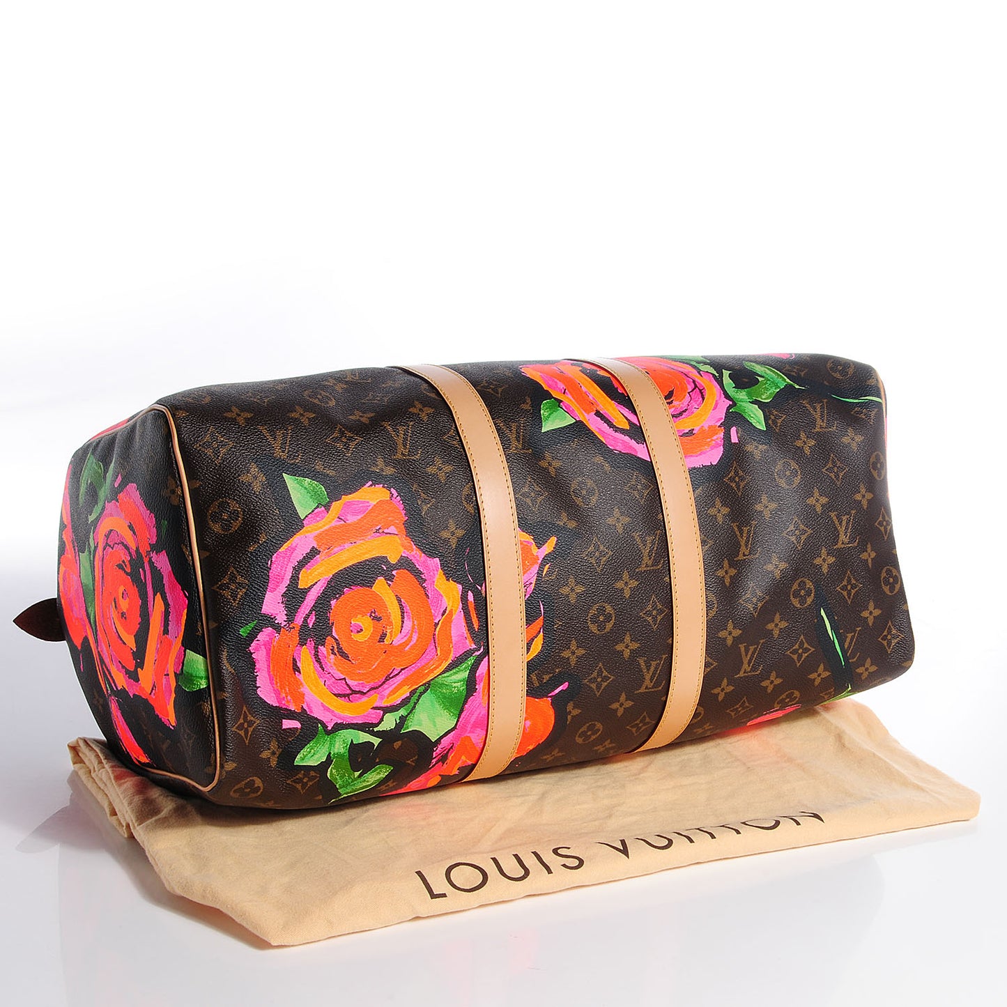 Monogram Roses Keepall 50