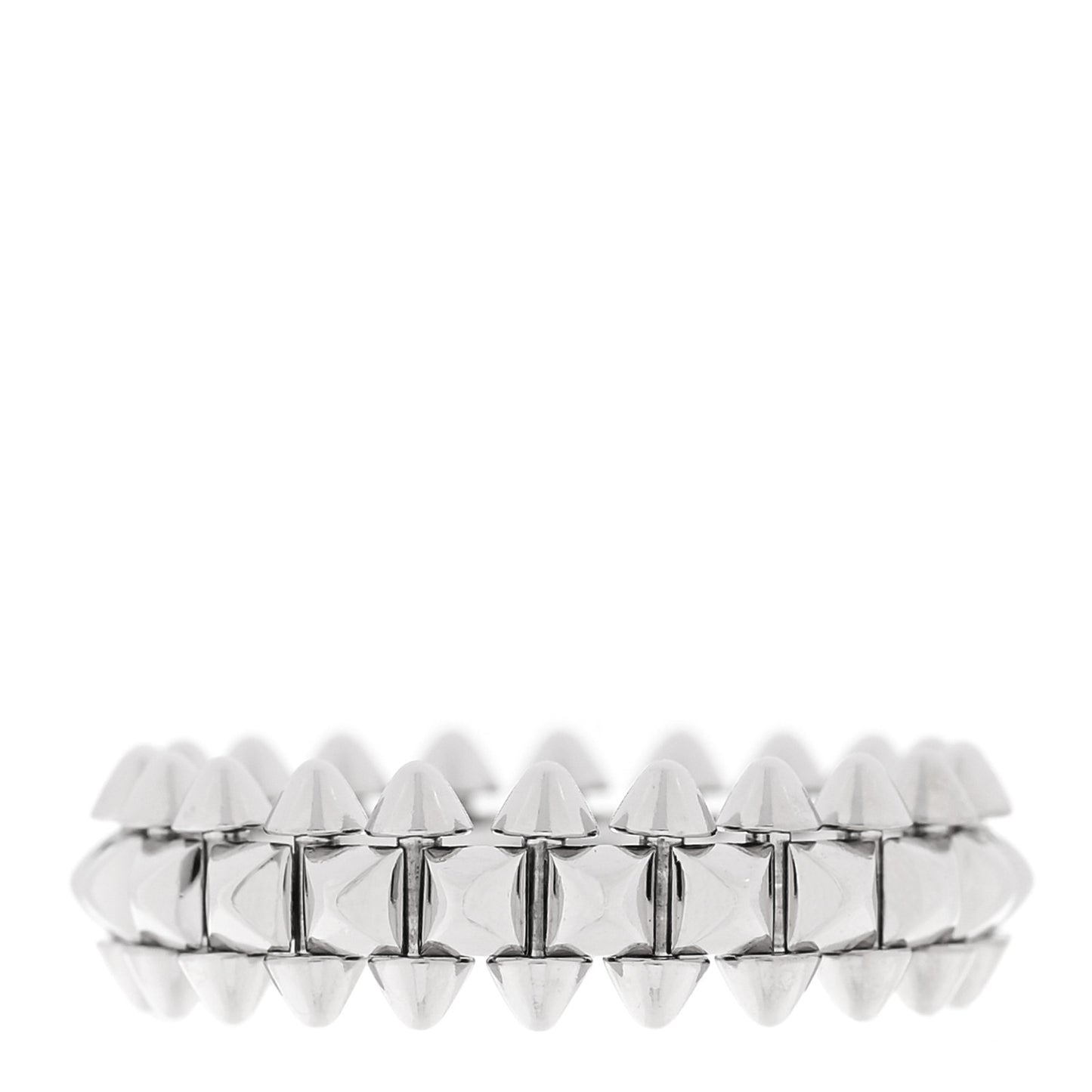 18K White Gold SM Clash De Cartier Ring 52 6
