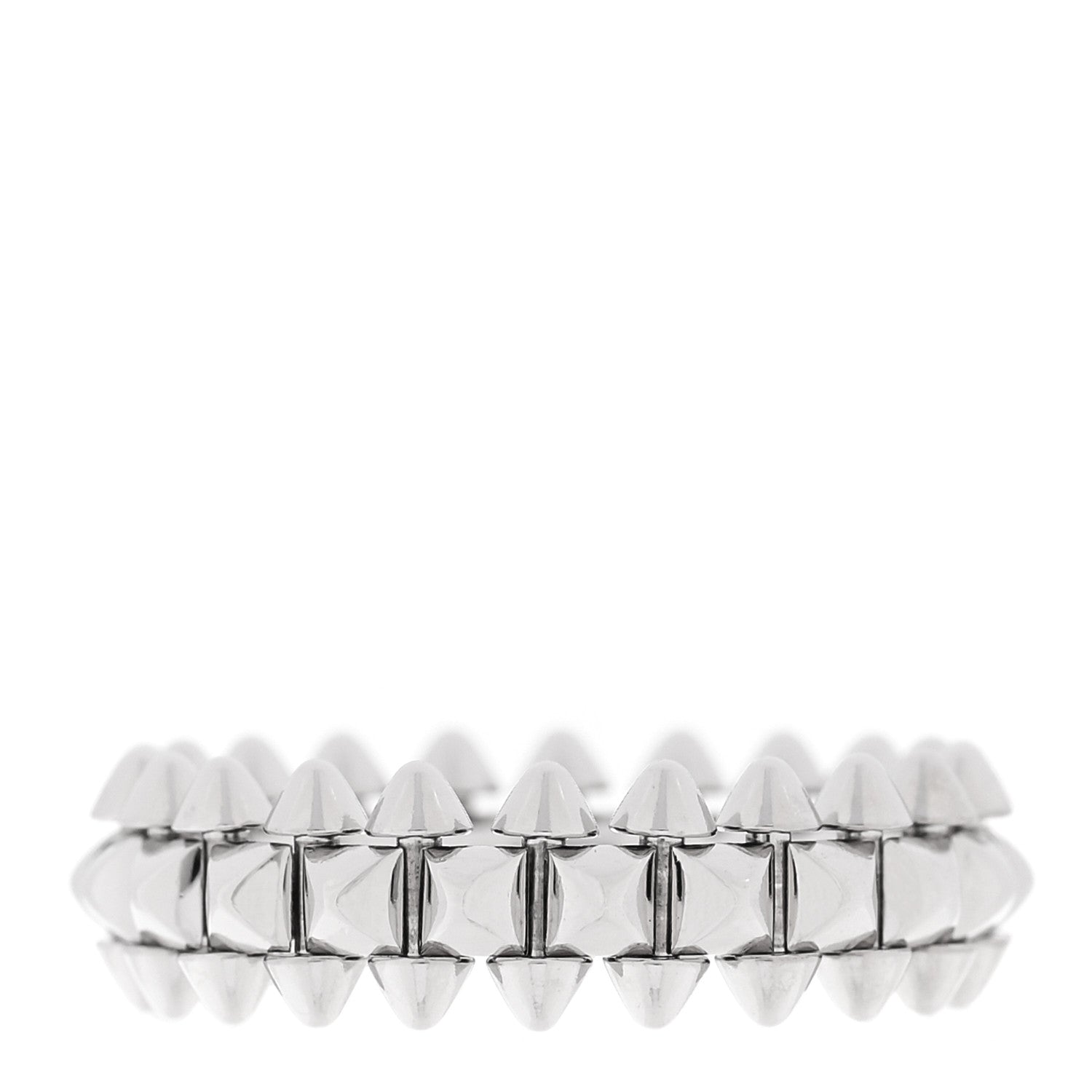Cartier 18K White Gold SM Clash De Cartier Ring 52 6 1 of 4
