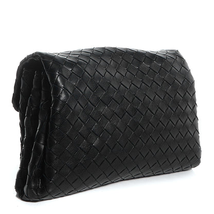 Bottega Veneta Nappa Intrecciato Cosmetic Case Nero Black 3 of 9