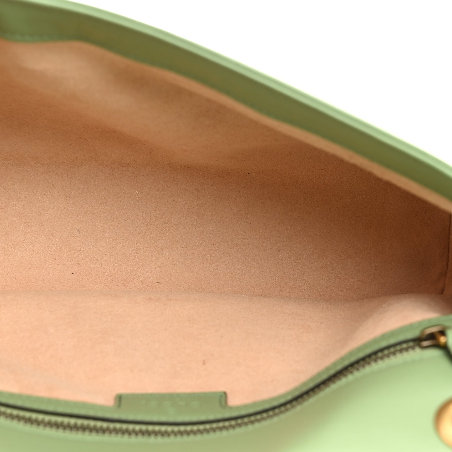 Calfskin Matelasse Small GG Marmont Shoulder Bag Salamander Green
