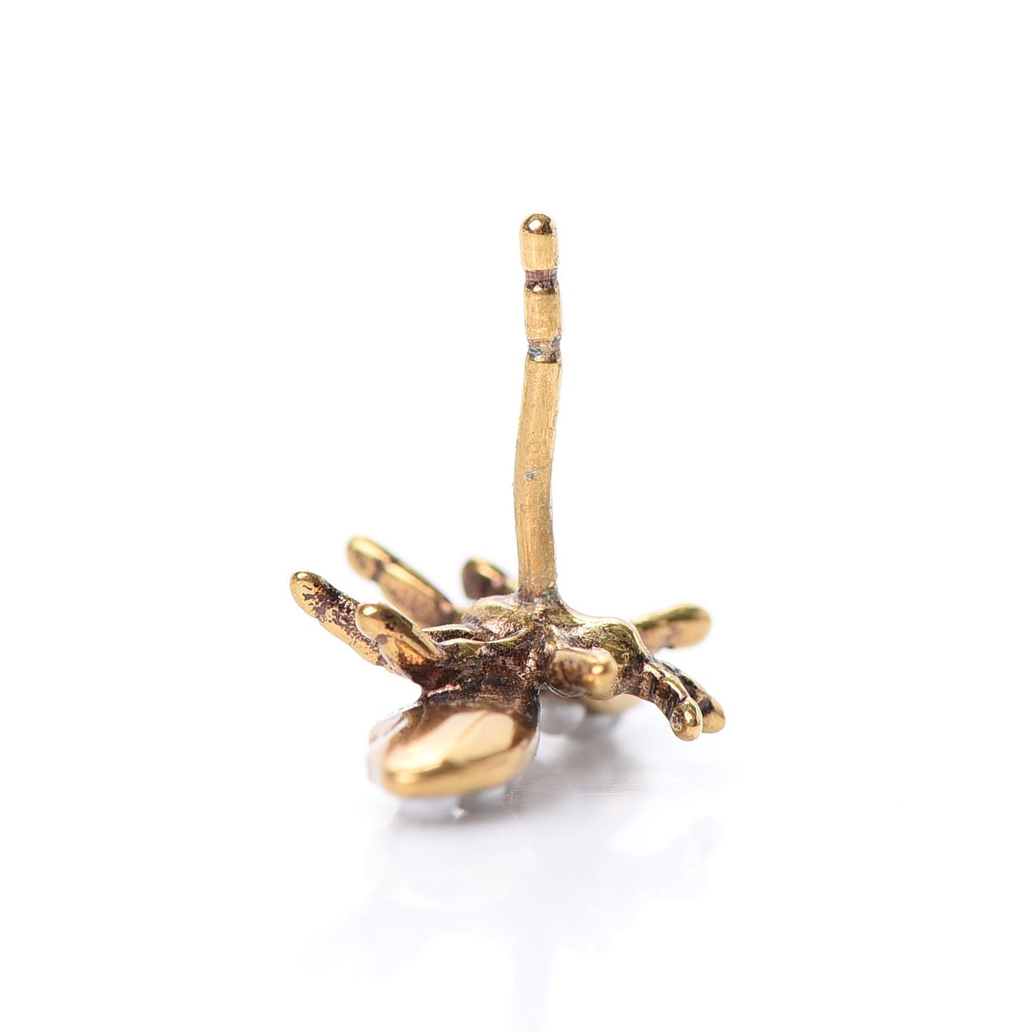 Metal Pearl J'adior Earrings Gold
