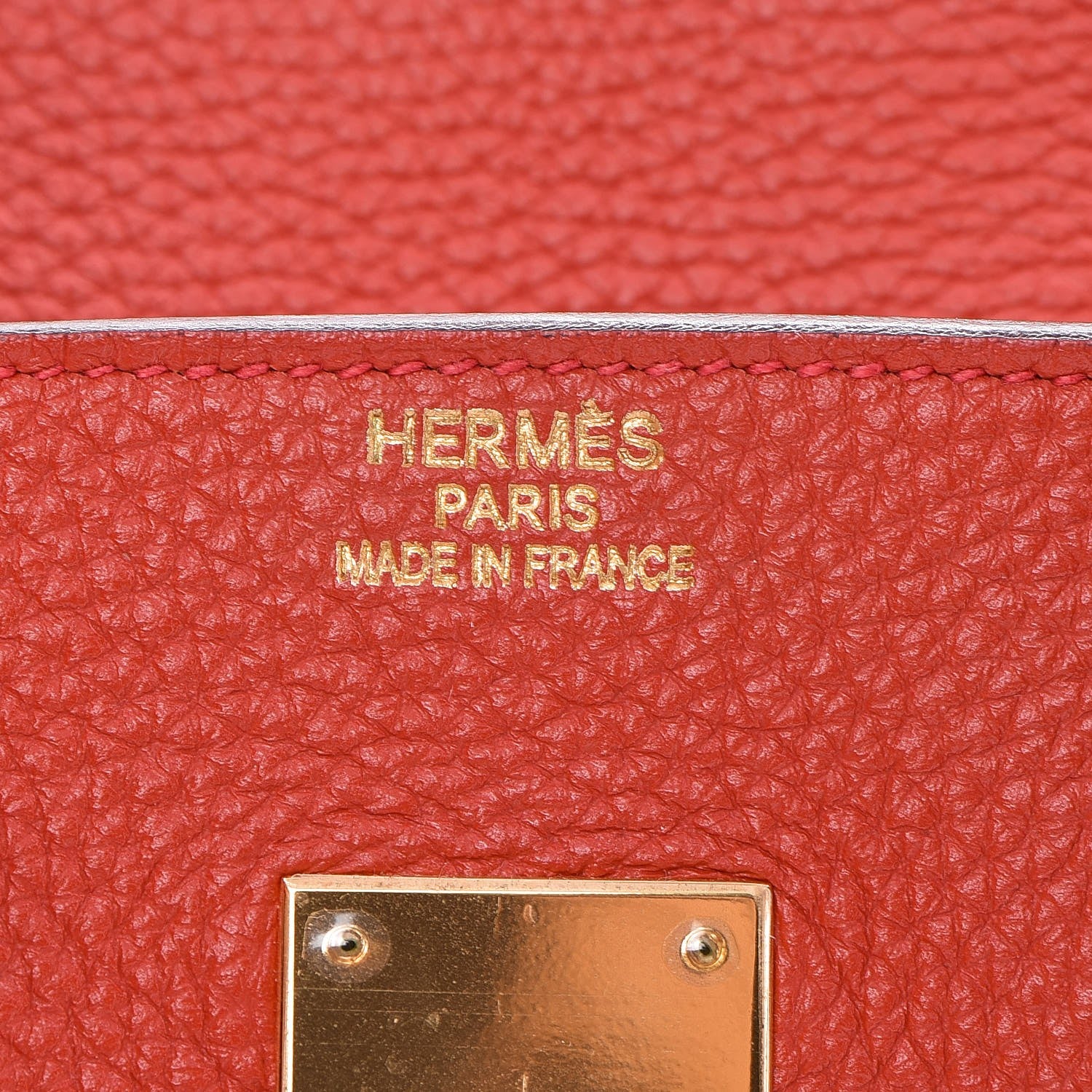 Hermes Togo Birkin 35 Rouge Casaque 24 of 29