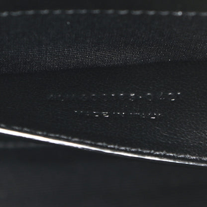 Saint Laurent Grain De Poudre Textured Mixed Matelasse Triquilt Medium Monogram Satchel Black 8 of 12