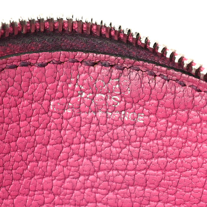 Hermes Chevre Mysore Evelyne Coin Purse Rose Pourpre 6 of 7