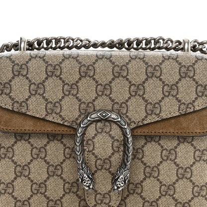 Gucci GG Supreme Monogram Mini Dionysus Shoulder Bag Taupe 8 of 13