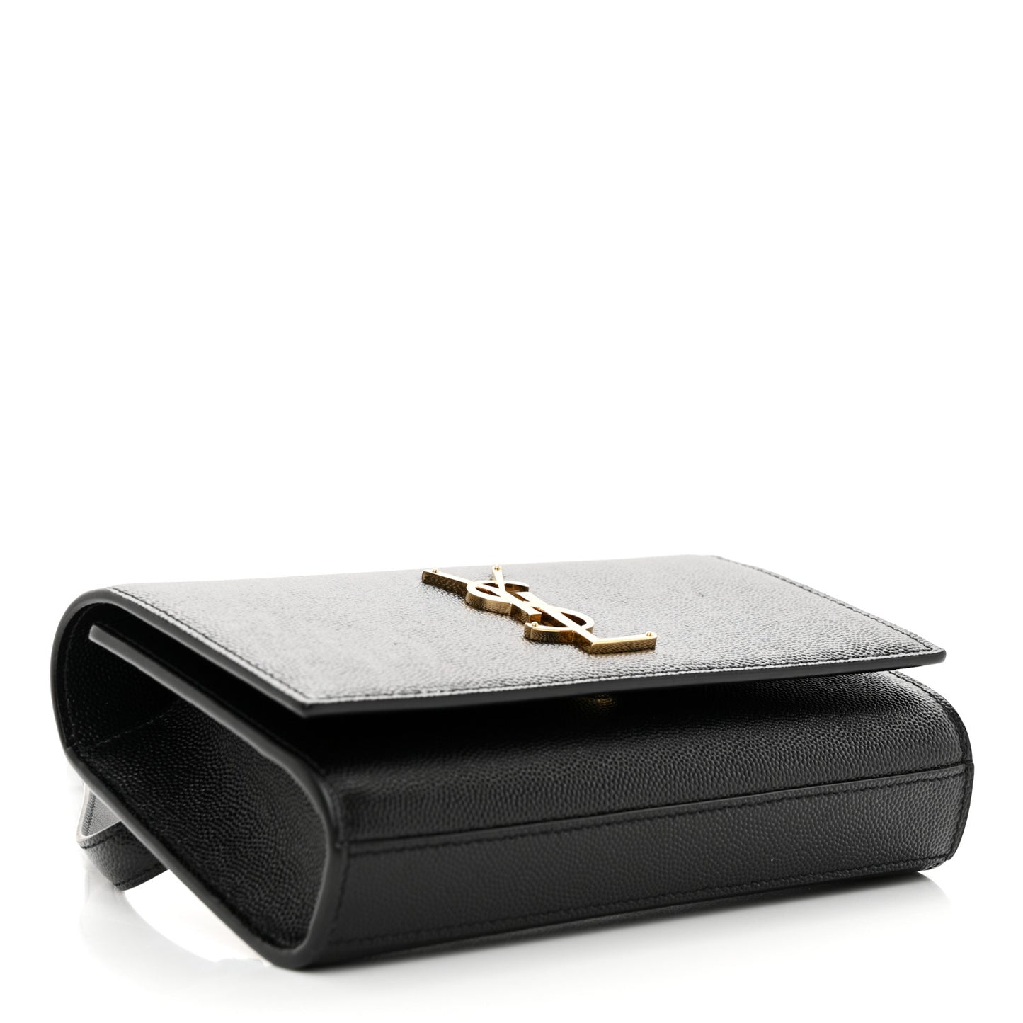 Grain De Poudre Monogram Kate Belt Bag Black