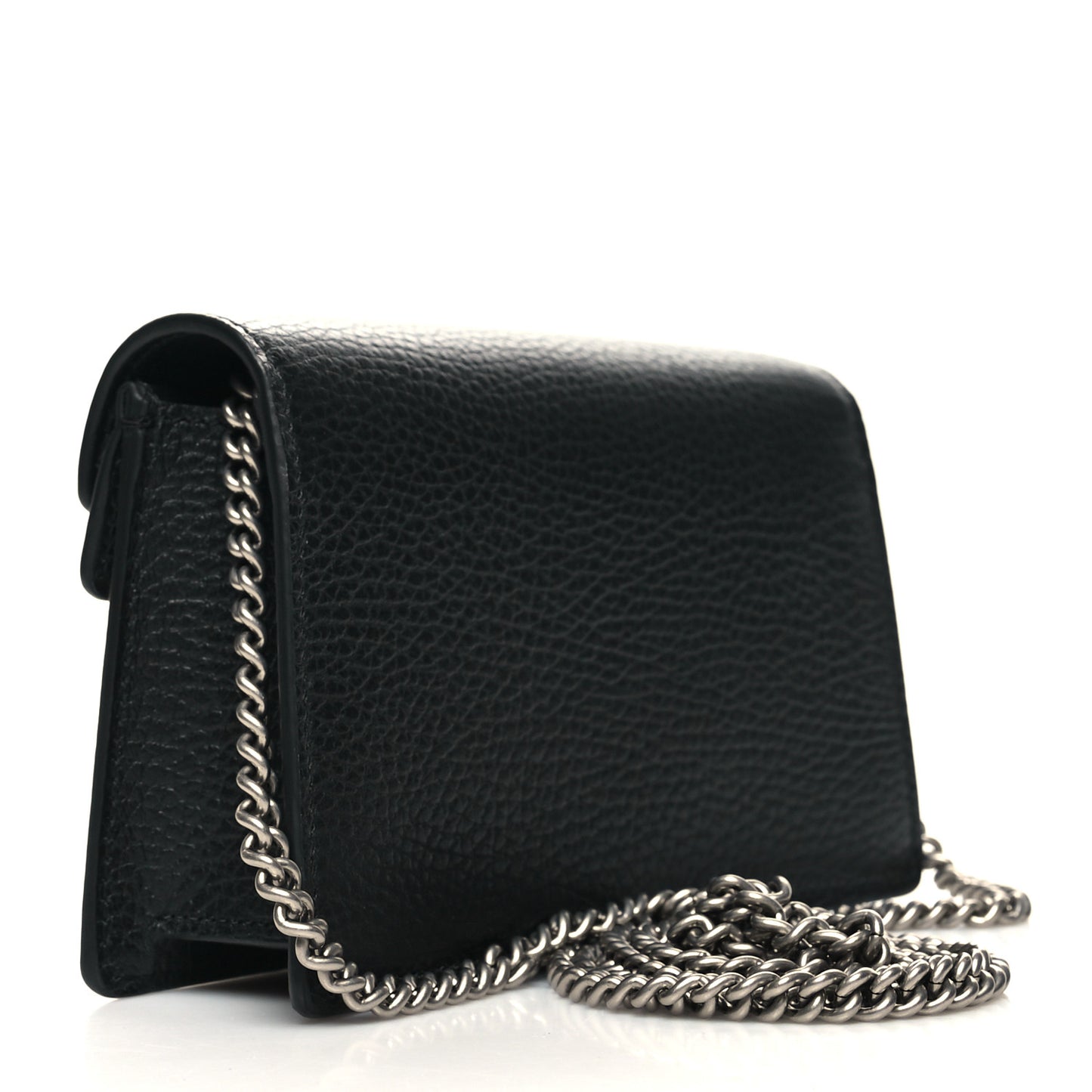 Calfskin Super Mini Dionysus Shoulder Bag Black