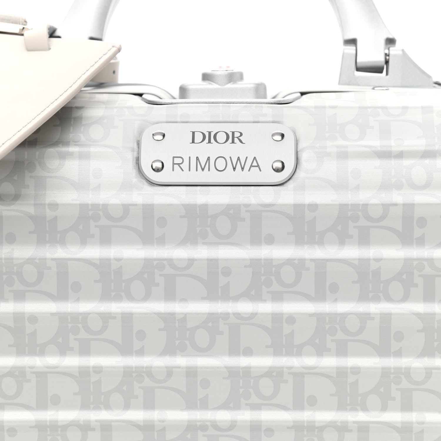 Christian Dior X RIMOWA Aluminum Oblique Hand Case Grey 7 of 9