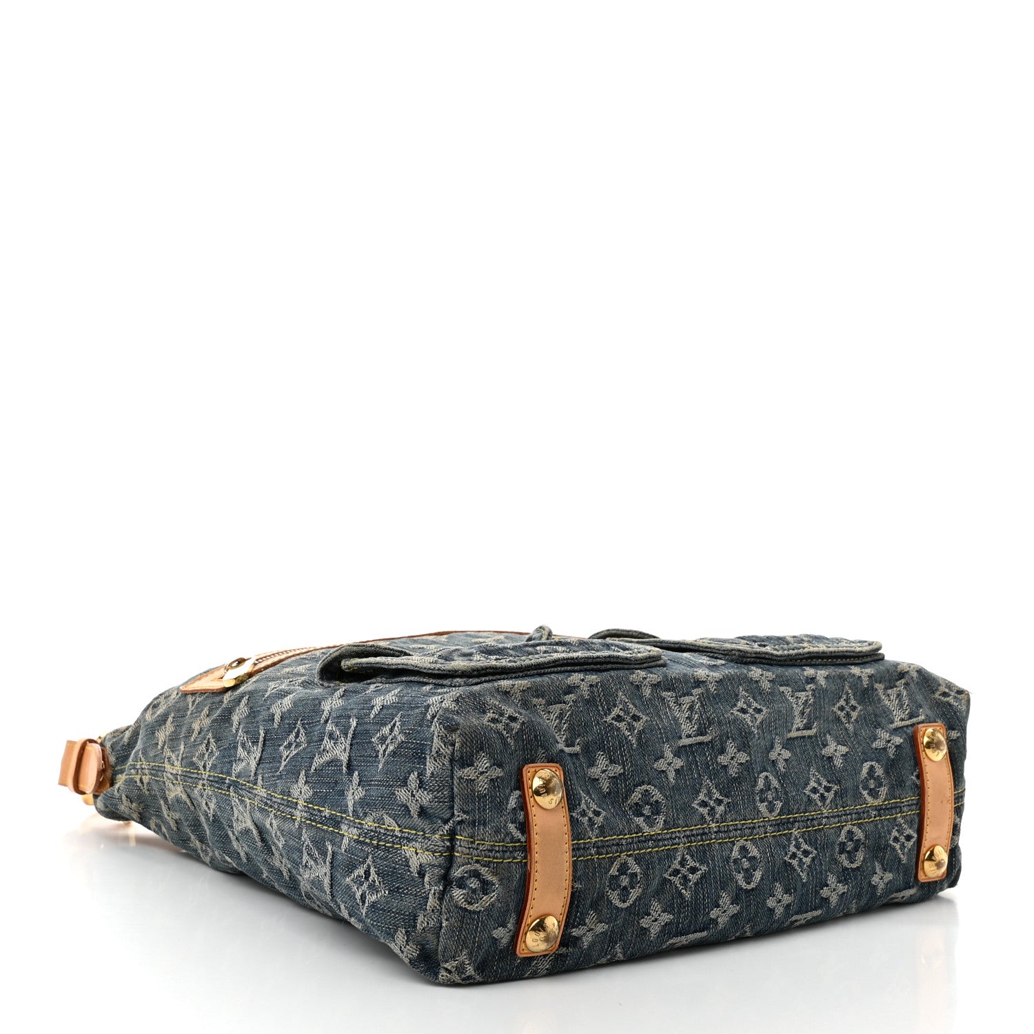Louis Vuitton Denim Baggy GM Blue 4 of 10