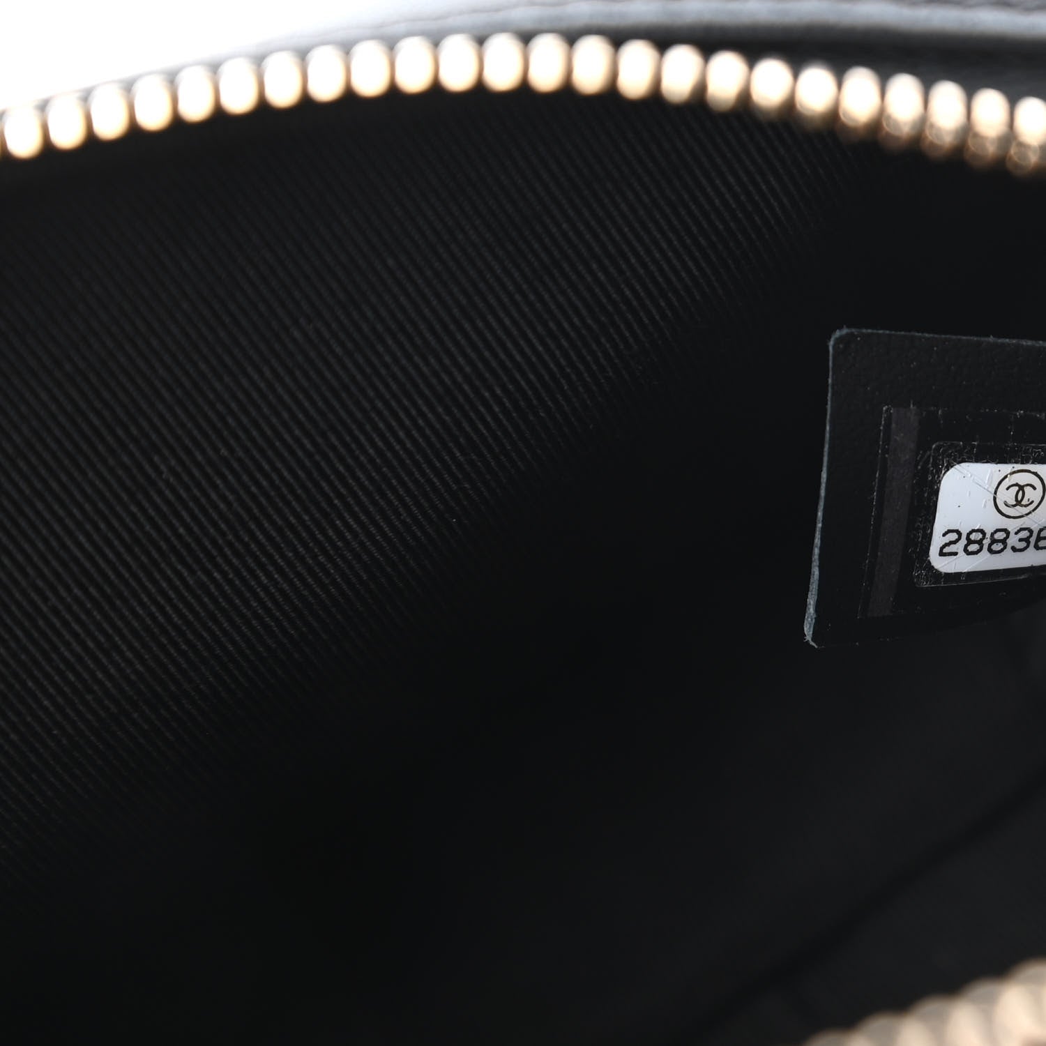 Chanel Lambskin Quilted Waist Bag Fanny Pack Black 9 of 11