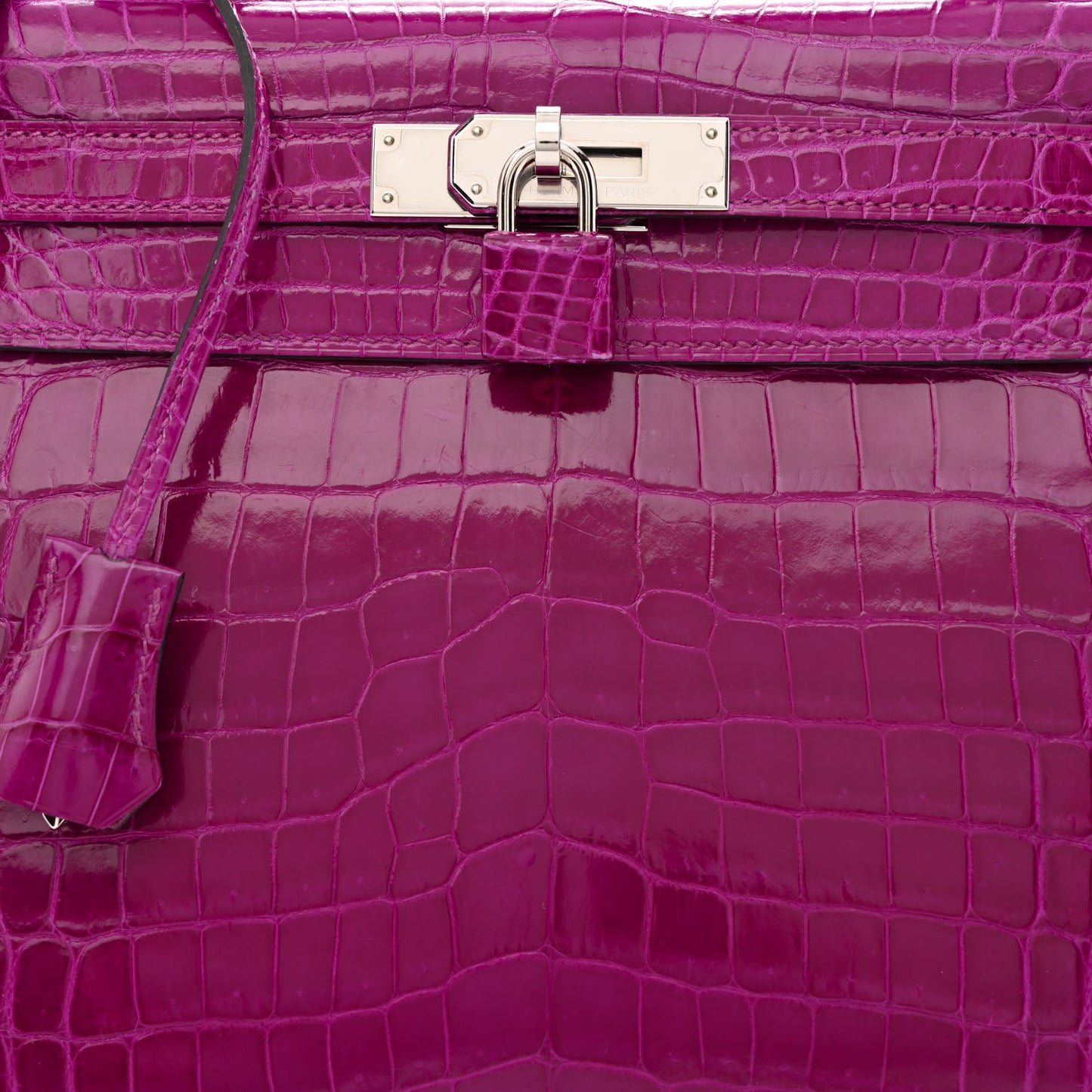 Shiny Niloticus Crocodile Kelly Sellier 28 Rose Scheherazade