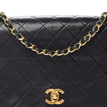 Chanel Lambskin Quilted Small Single Flap Black 11 of 11
