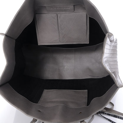 Balenciaga Veau Papier A4 Stitched Tote Grey 5 of 16