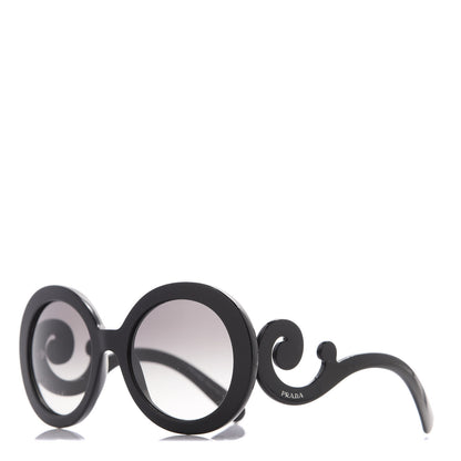 Prada Baroque Sunglasses SPR 27N Black 1 of 7
