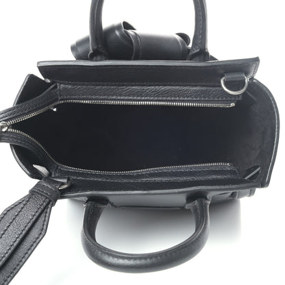 Mulberry x ACNE STUDIOS Grained Calfskin Musubi Bayswater Satchel Black 5 of 9