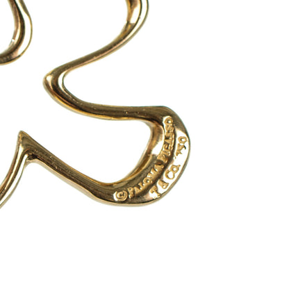 Tiffany 18K Yellow Gold Paloma Picasso Dove Charm 3 of 3