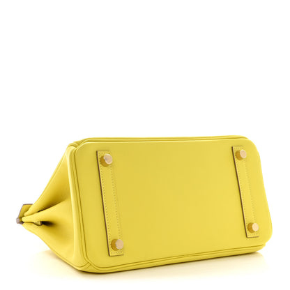 Hermes Swift Birkin 25 Lime 4 of 12