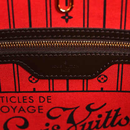 Louis Vuitton Damier Ebene Neverfull MM 6 of 9