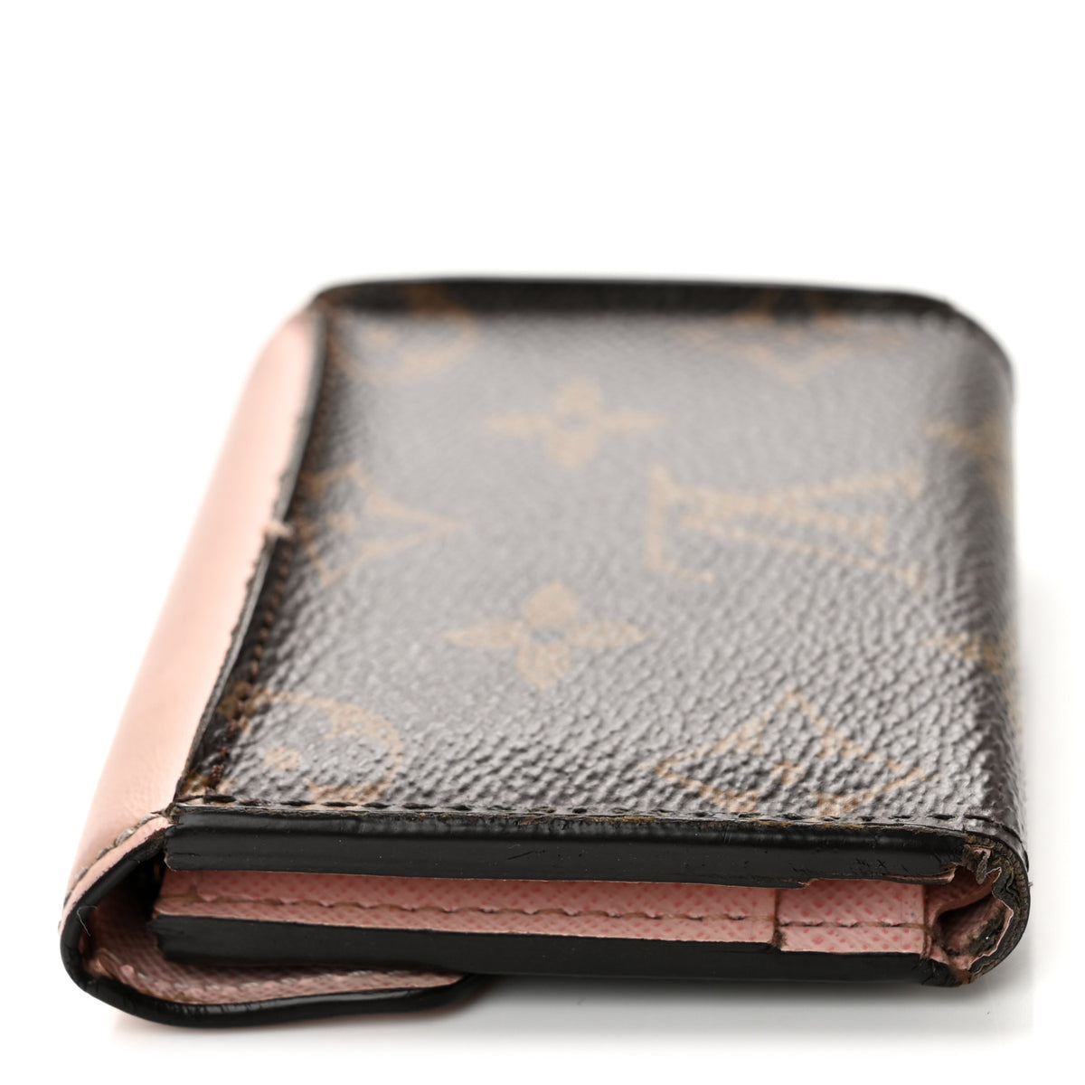 Monogram Zoe Wallet Rose Ballerine