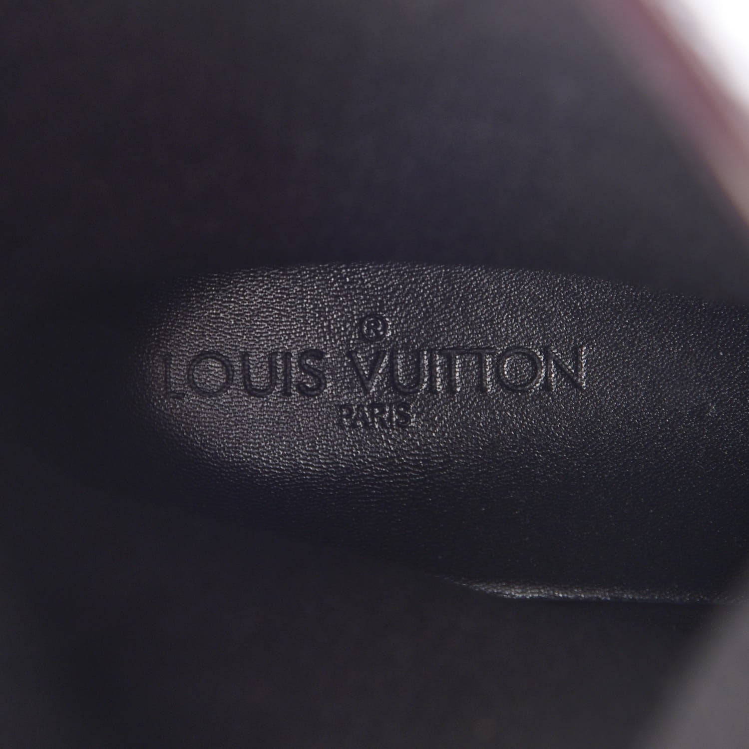 Louis Vuitton Rubber Embossed Monogram Splash Rain Boots 40 Burgundy 6 of 10