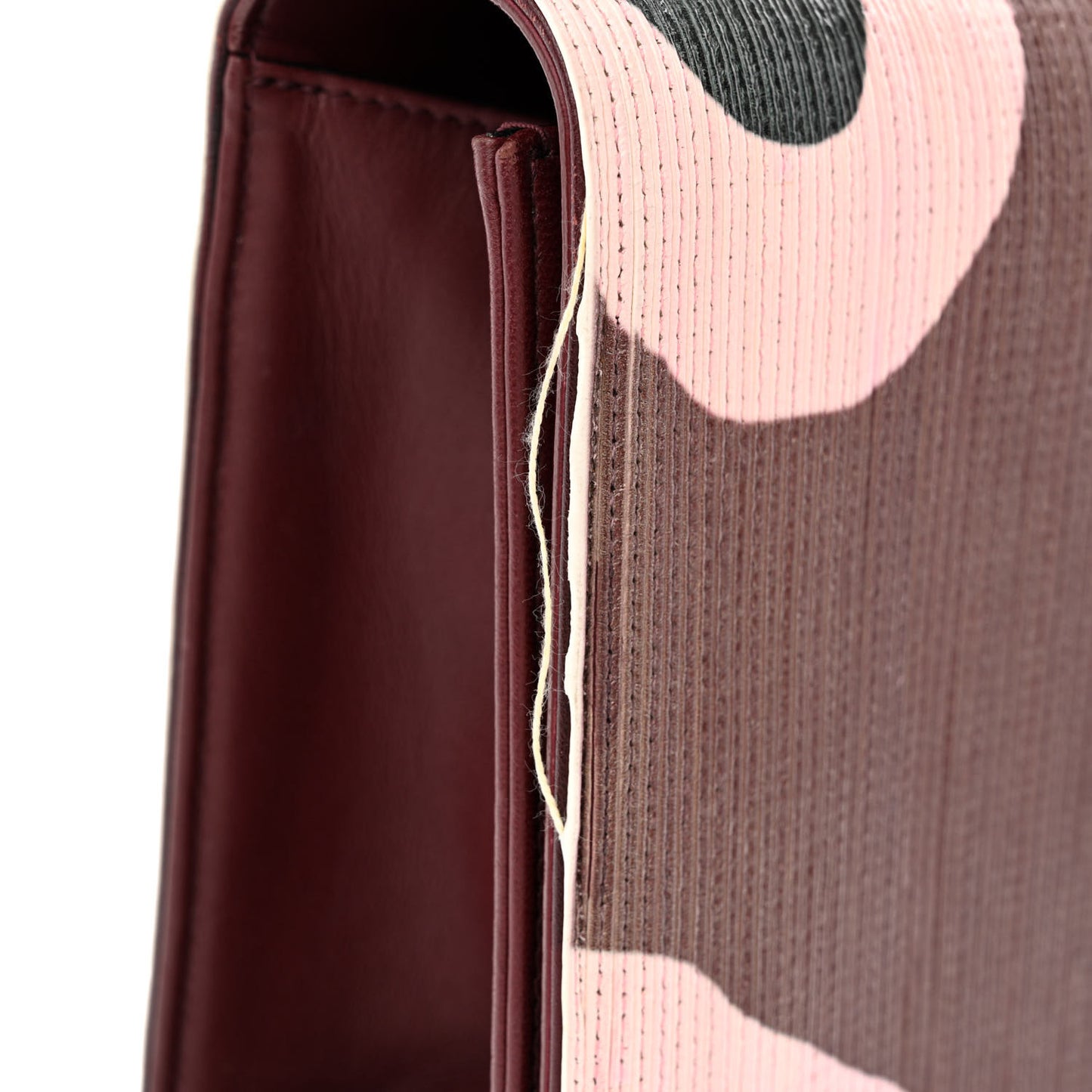 Printed Patchwork Large Diorama Flap Bag Multicolor