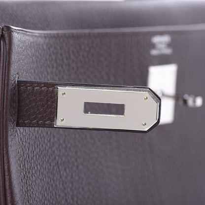 Hermes Togo Kelly Retourne 40 Chocolate 10 of 31