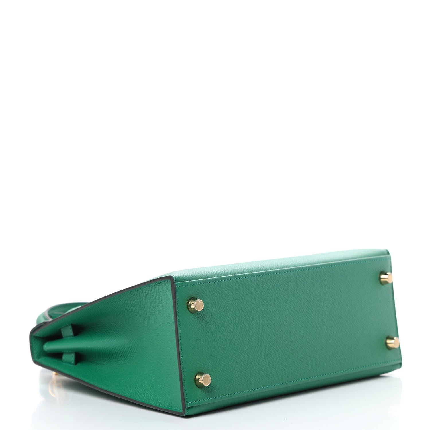 Hermes Epsom Kelly Sellier 25 Vert Vertigo 3 of 11