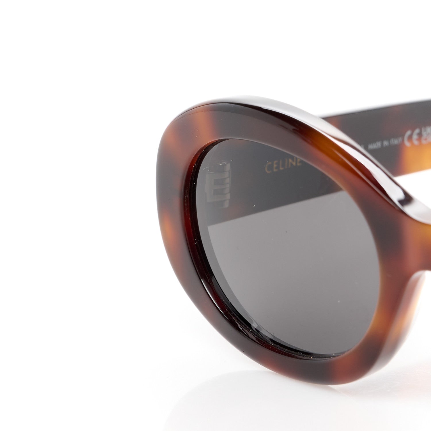 Celine Acetate Triomphe 01 Sunglasses CL 40194U Tortoise 8 of 9