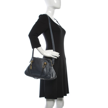Chloe Calfskin Small Paraty Navy 2 of 14