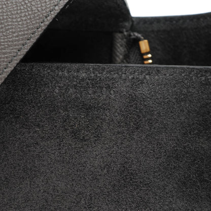 Celine Grained Calfskin Mini Belt Bag Grey 7 of 7