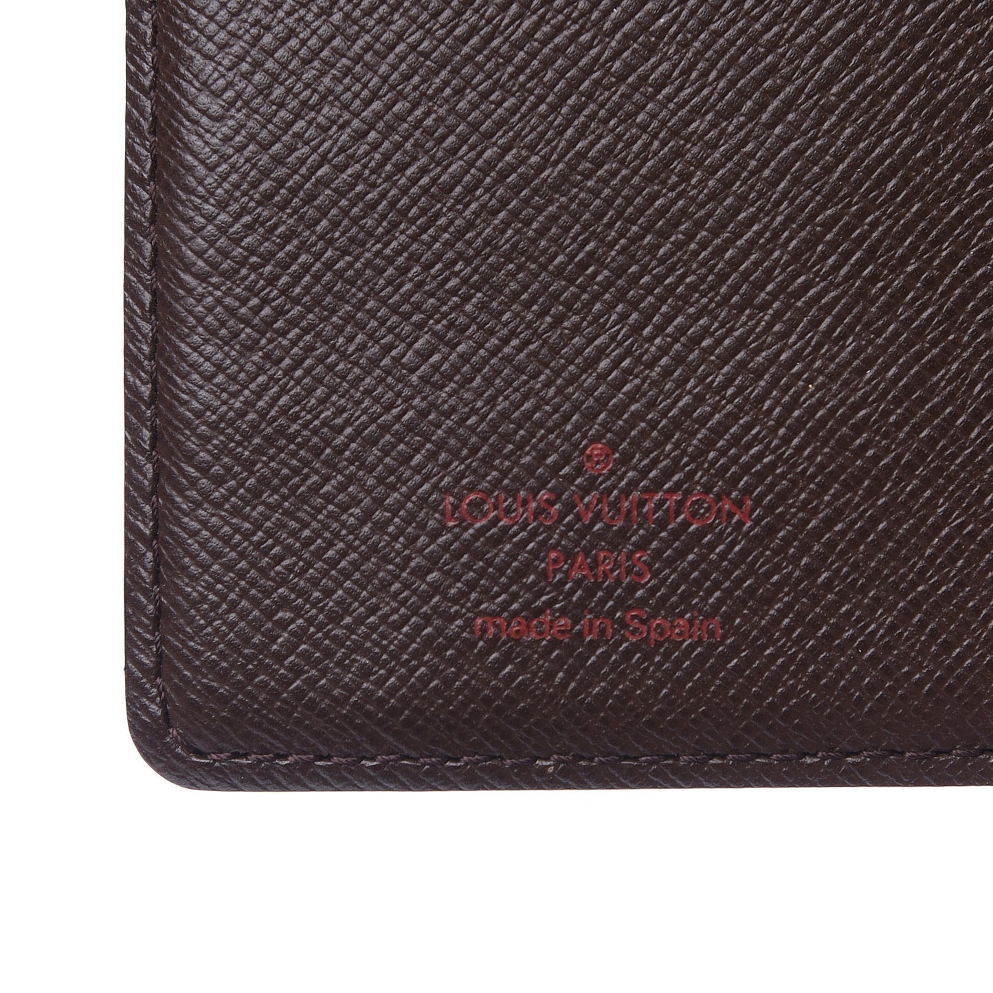 Damier Ebene Small Ring Agenda Cover