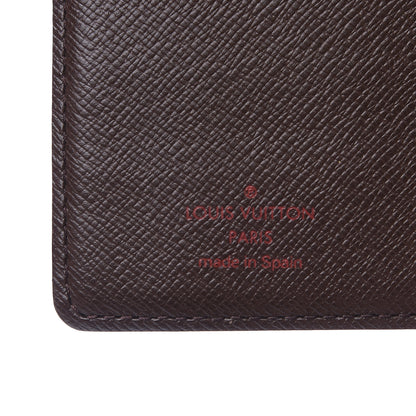 Louis Vuitton Damier Ebene Small Ring Agenda Cover 5 of 8