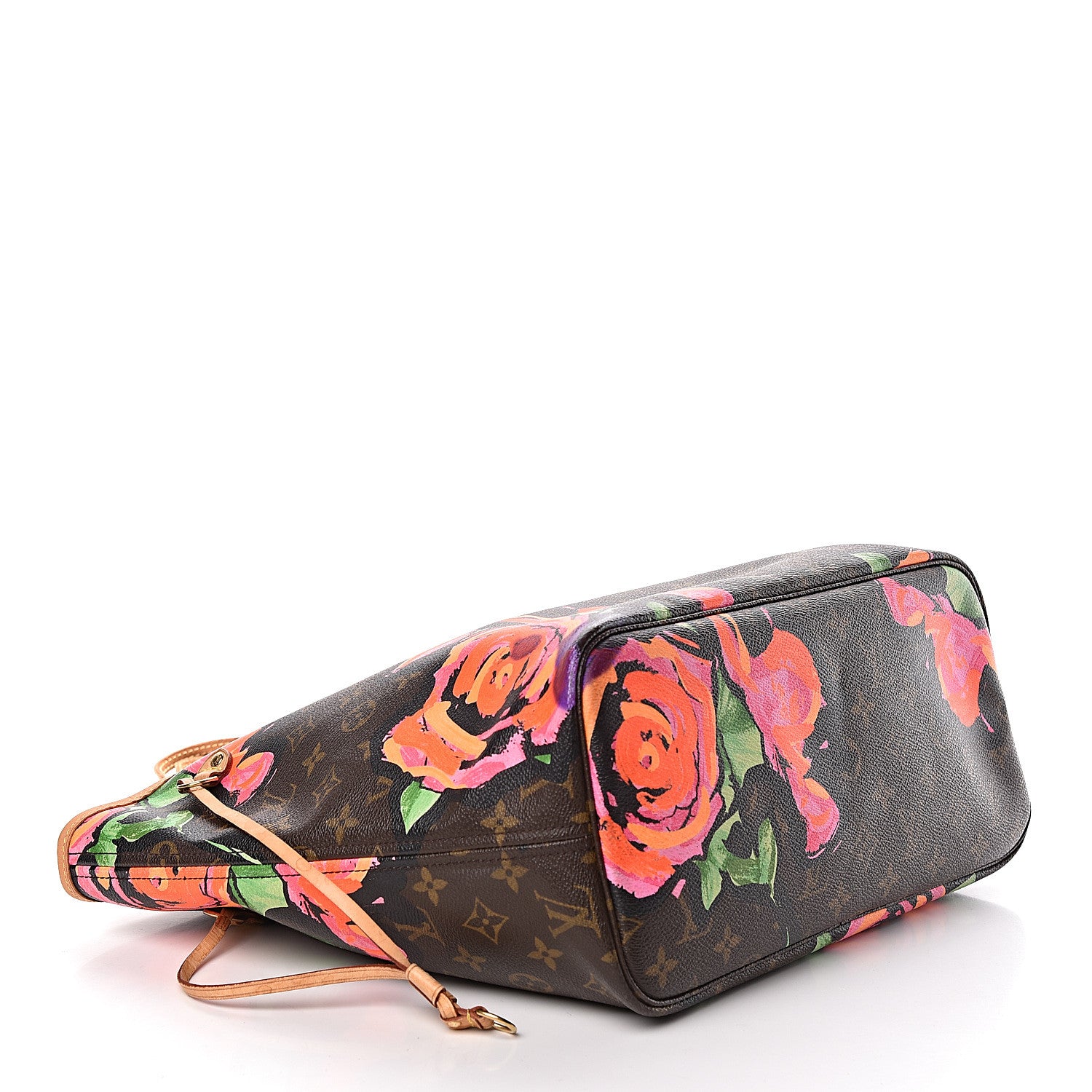 Louis Vuitton Monogram Roses Neverfull MM 4 of 18