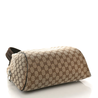 Gucci Monogram Travel Backpack Dark Brown 4 of 10