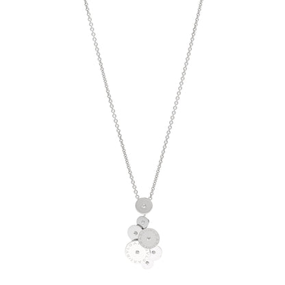 Bulgari 18K White Gold Cicladi Pendant Necklace 1 of 4