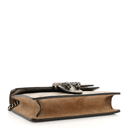 Gucci GG Supreme Monogram Super Mini Dionysus Shoulder Bag Taupe 4 of 15