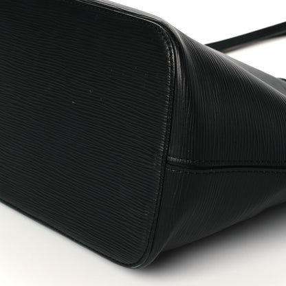Louis Vuitton Epi Neverfull MM Black 9 of 10