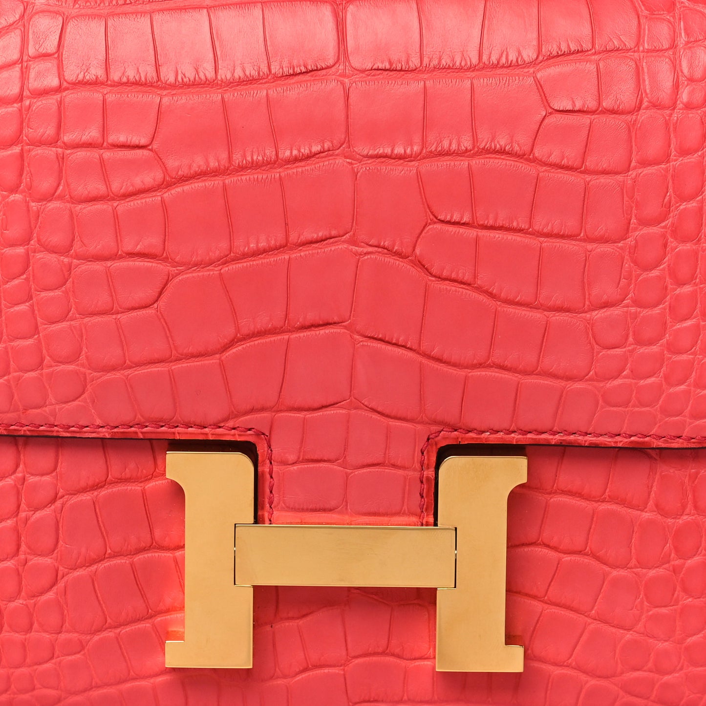 Matte Alligator Constance 18 Bougainvillea