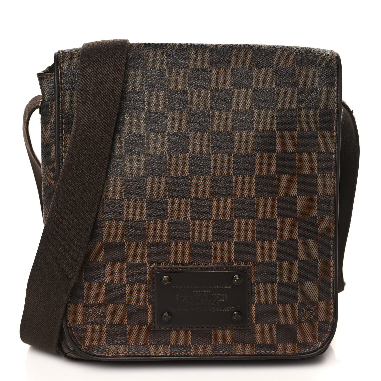 Louis Vuitton Damier Ebene Brooklyn PM 1 of 10