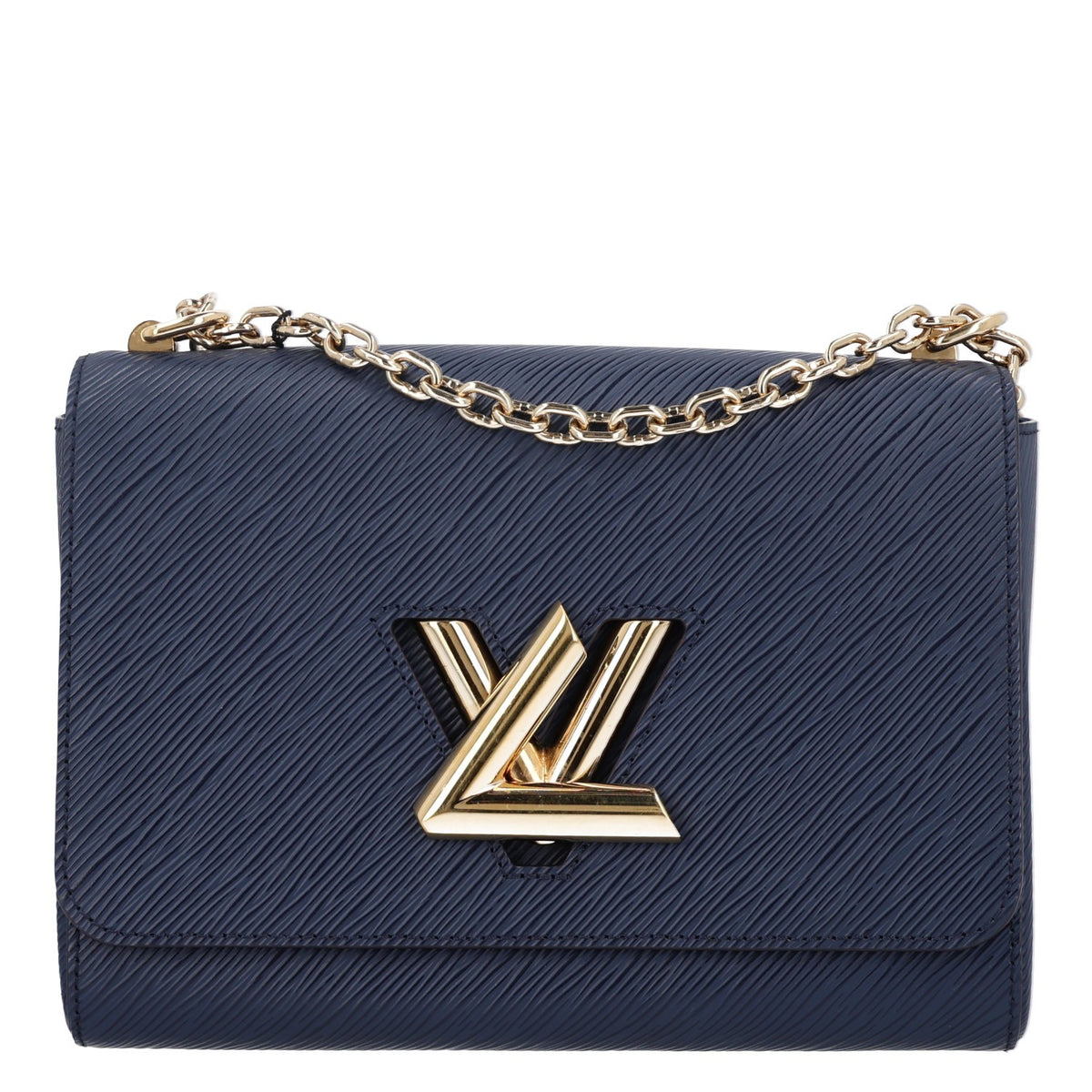 Epi Twist Shoulder Bag MM Indigo