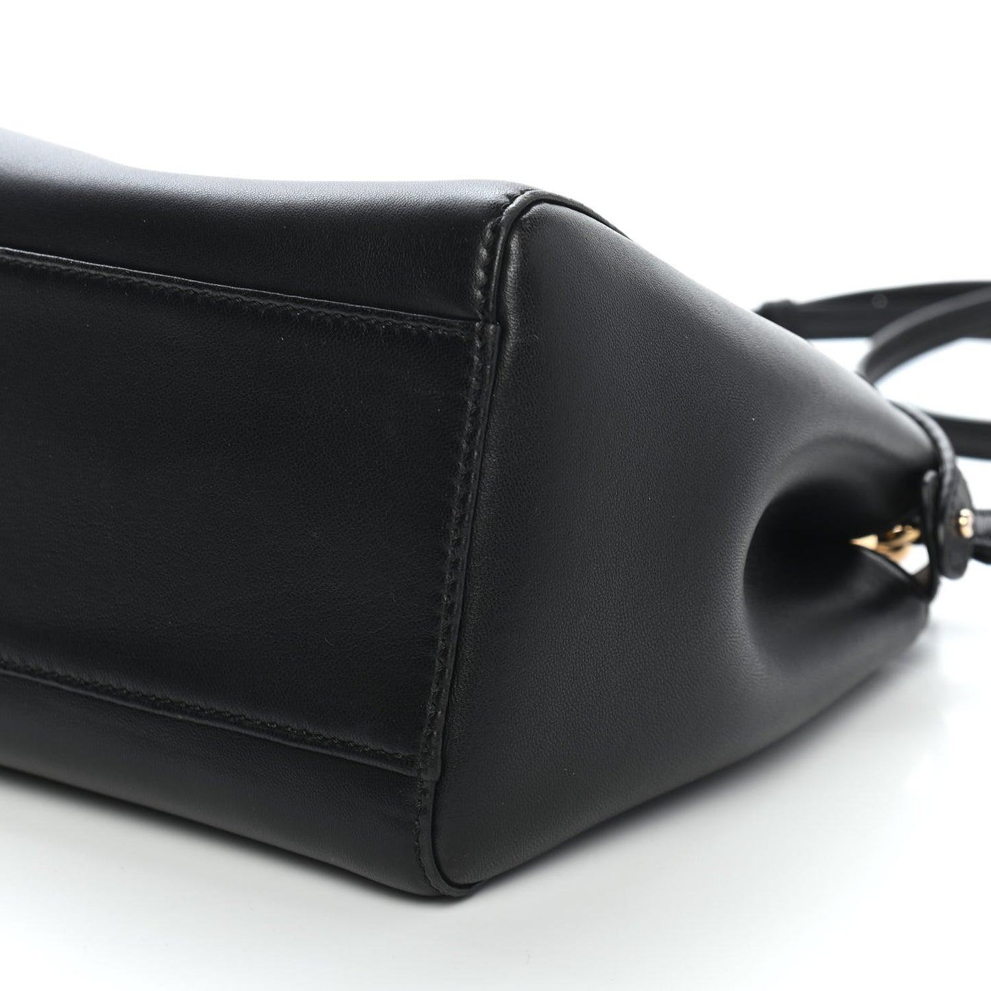 Nappa Mini Peekaboo Iconic Satchel Black