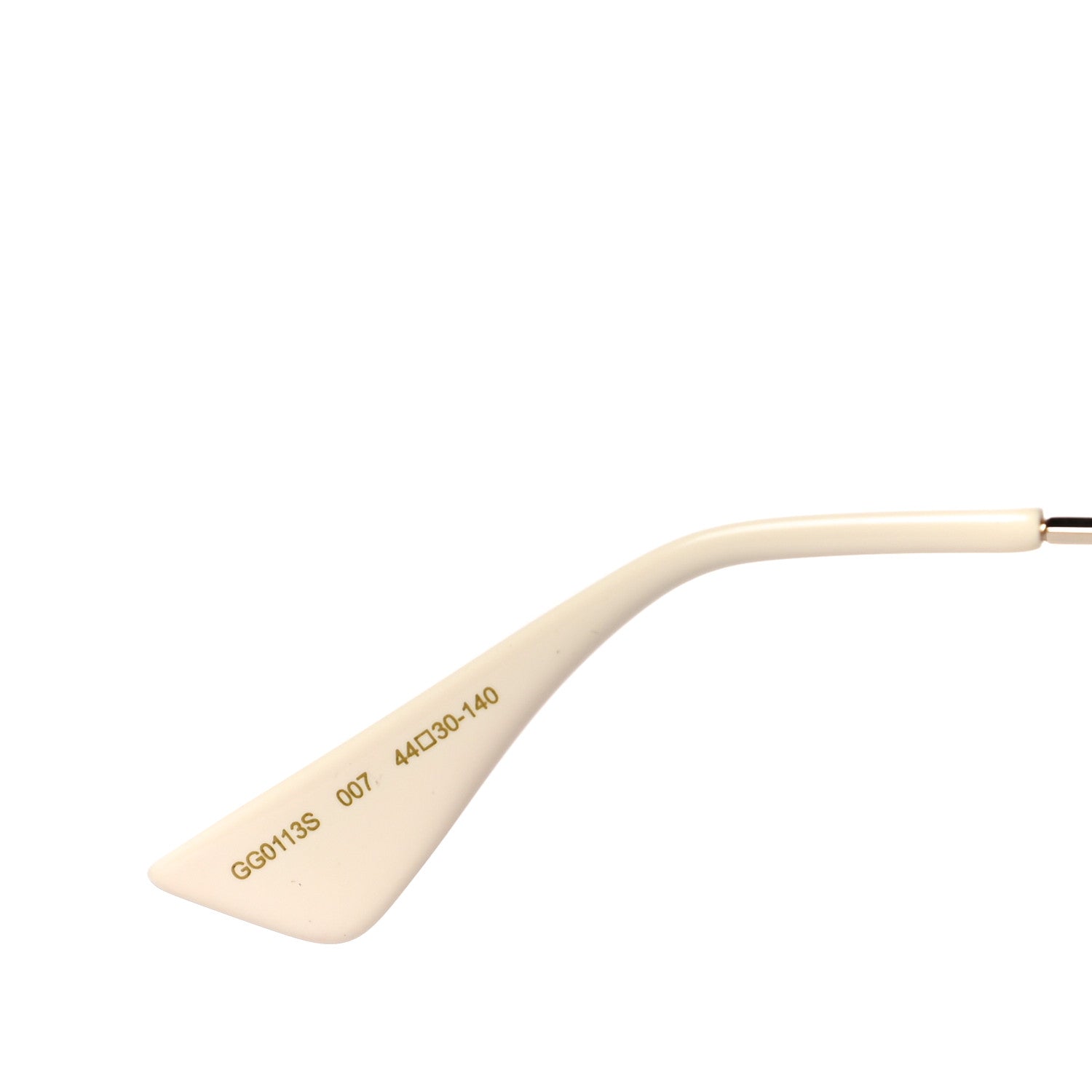 Gucci Metal Acetate Striped Maison Del'Amour Round Frame Sunglasses GG0113S Red Green 6 of 7