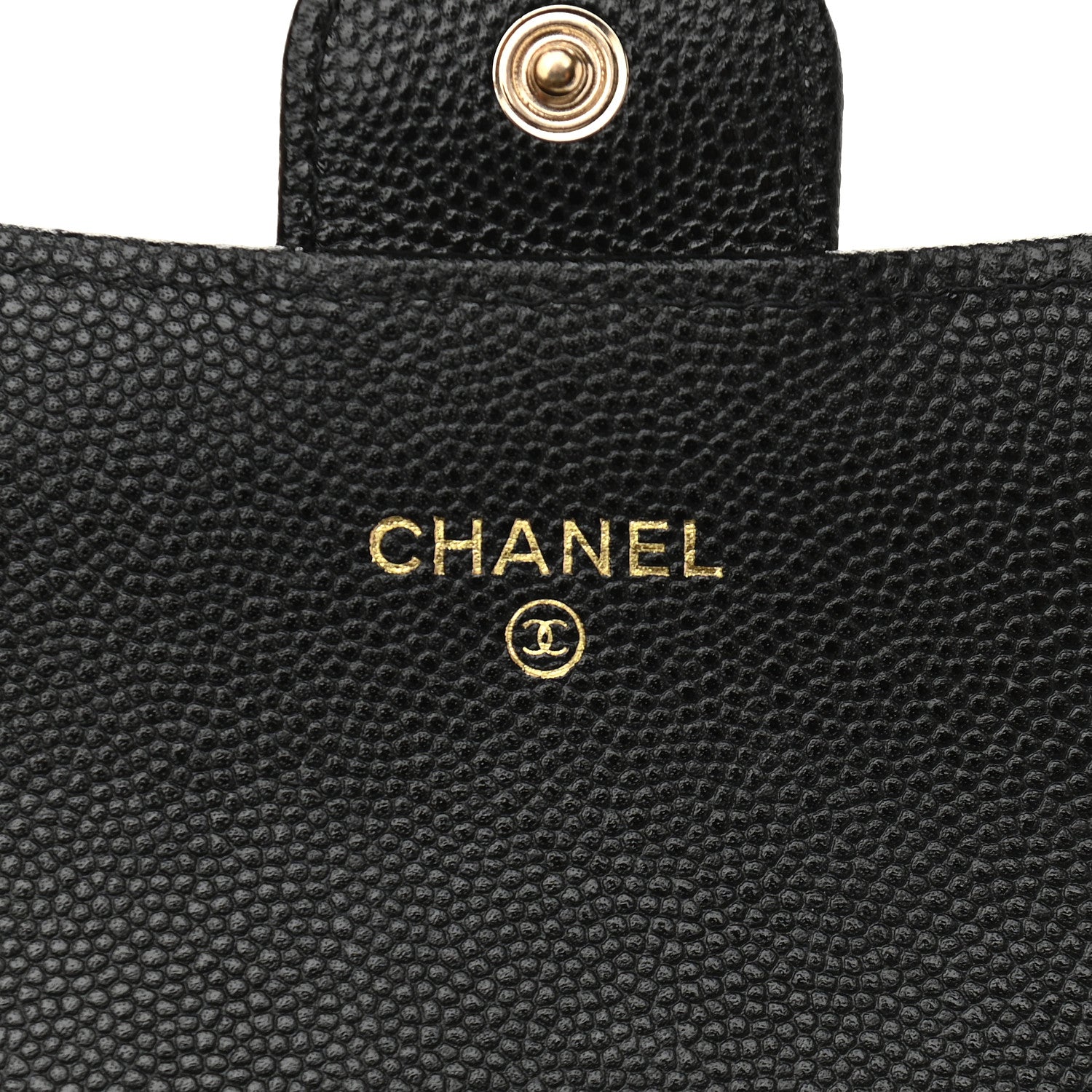 Chanel Caviar Quilted Flap Phone Holder With Removable Chain Black 8 of 12