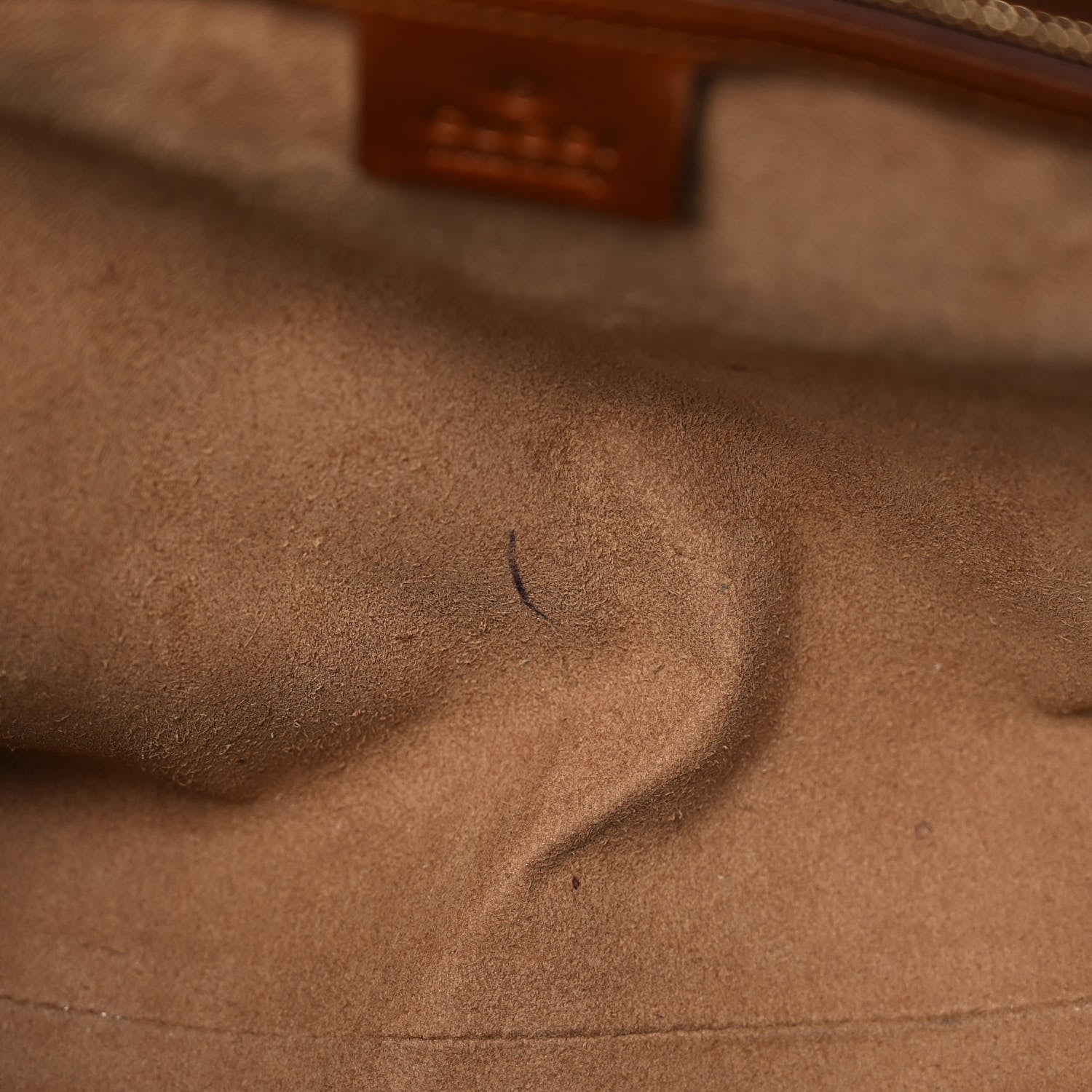Gucci GG Supreme Monogram Linea A Foldover Tote Brown 17 of 18
